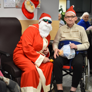 ŚWIĘTY MIKOŁAJ Z MIESZKAŃCEM