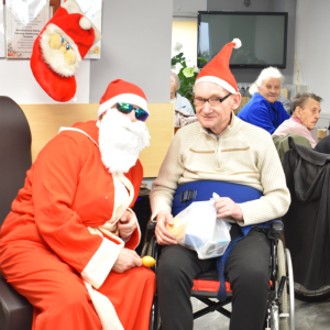 ŚWIĘTY MIKOŁAJ Z MIESZKAŃCEM